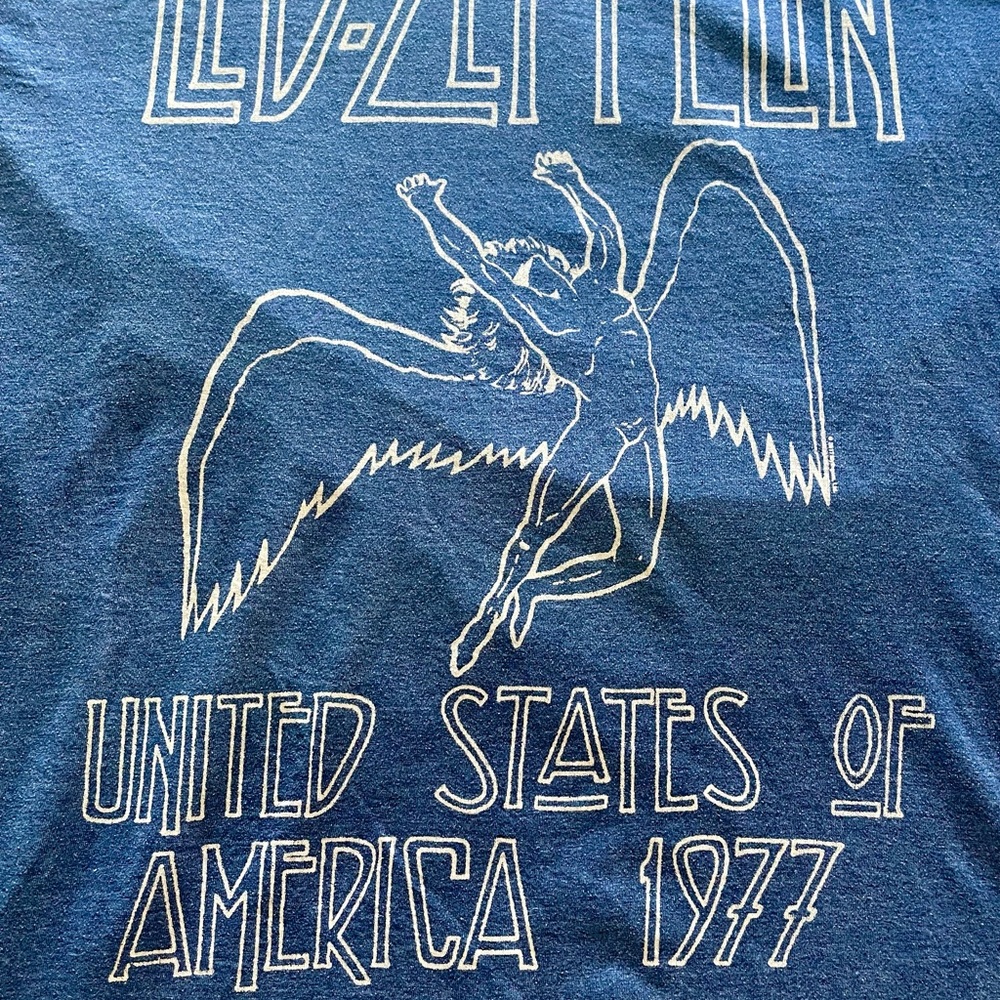 Led Zeppelin USA ‘77 Tour T-Shirt Size 2XL - Picture 3 of 3